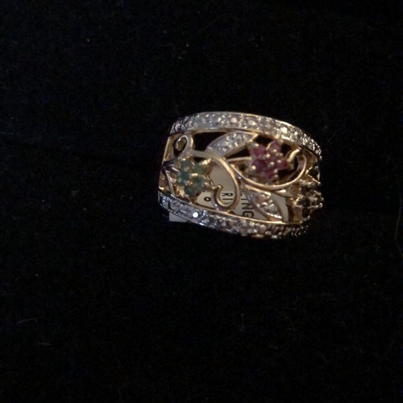 Sterling Creations Jewelry - Sterling Creations 18KT/SS Ring